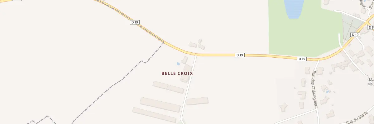 Plan du 1 Belle Croix à Saint-Maurice-le-Girard