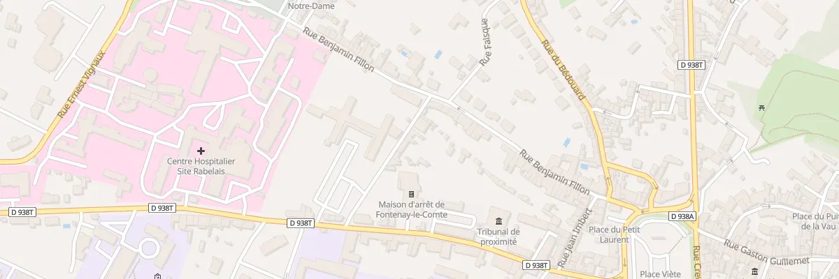 Plan du 8 Rue jean besly à Fontenay-le-Comte