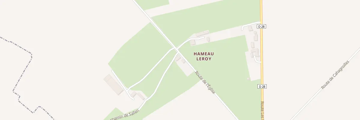 Plan du 5011 Hameau Leroy à Foulognes
