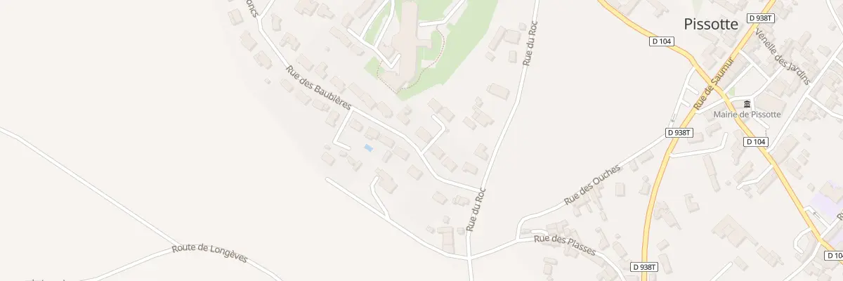Plan du 27 Rue des baubières à Pissotte