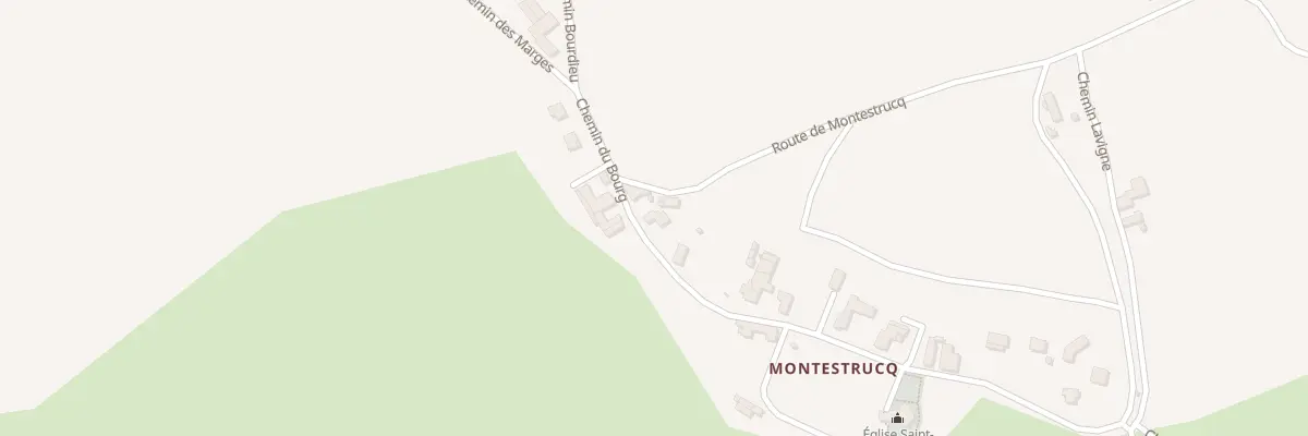 Plan du 5082 Du Bourg à Ozenx-Montestrucq