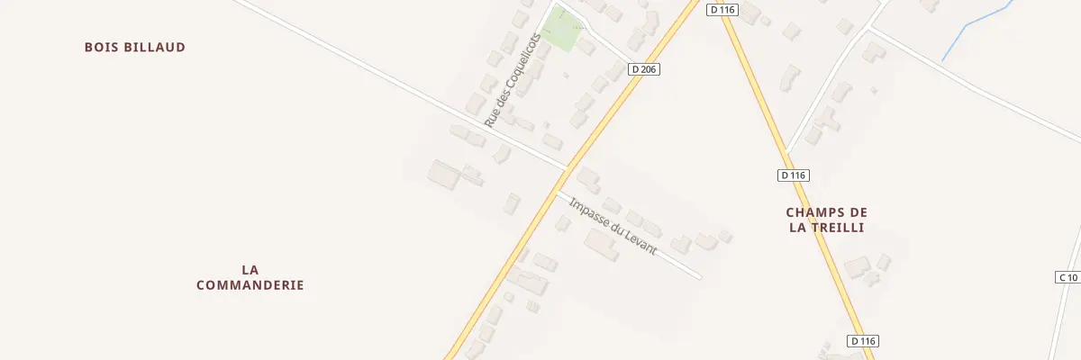 Plan du 2B Rue du Bois Billaud à Saint-Cyr-du-Doret