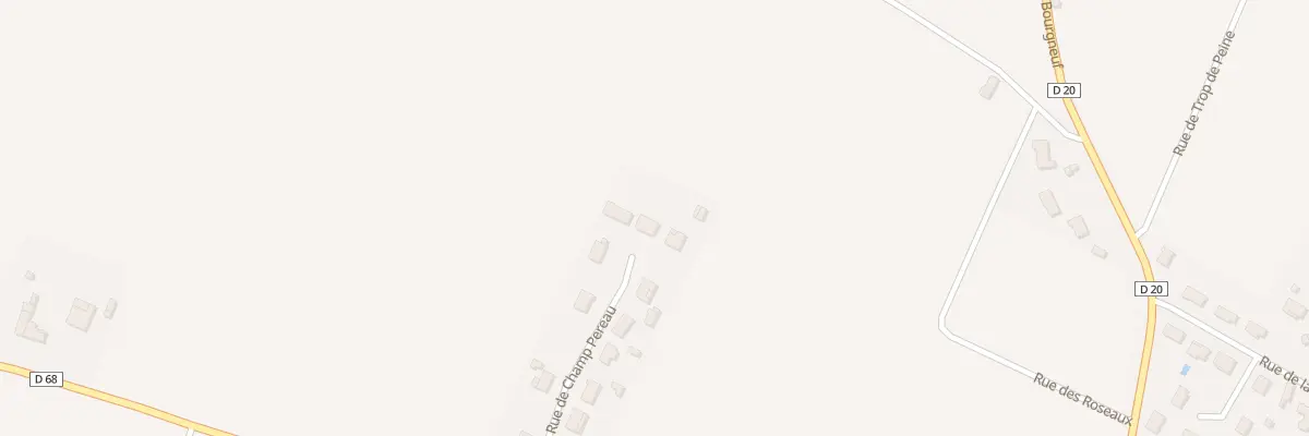 Plan du 47 Rue du champ pereau à Doix lès Fontaines