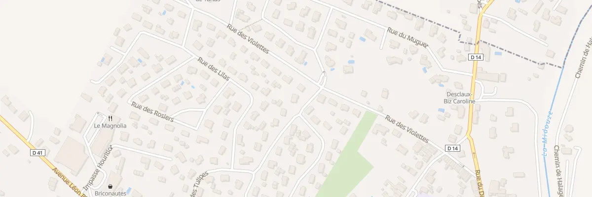 Plan du 17 Rue des Glycines à Tartas