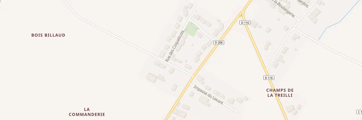 Plan du 3 Rue du Bois Billaud à Saint-Cyr-du-Doret