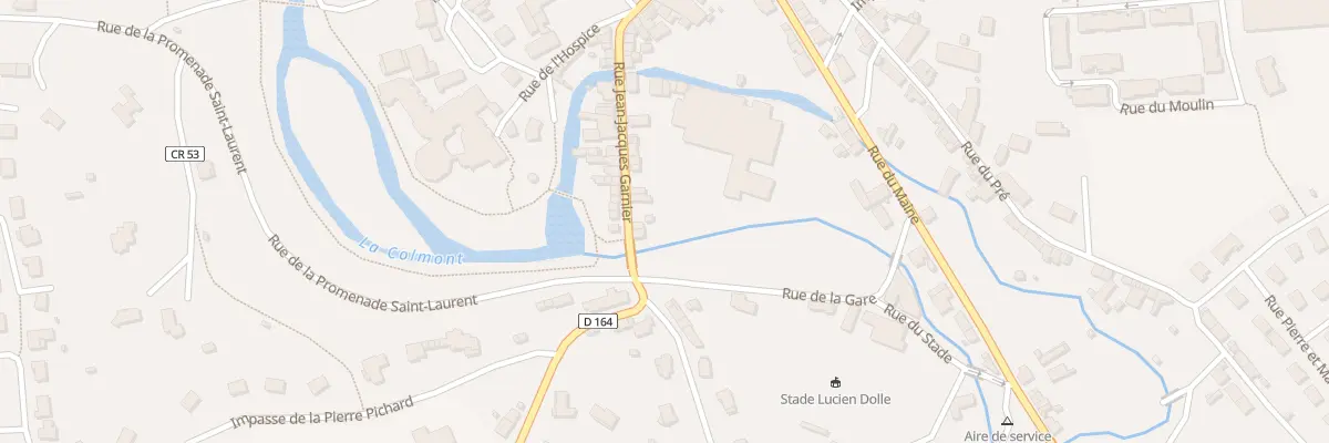 Plan du 61 Rue Jean Jacques Garnier à Gorron