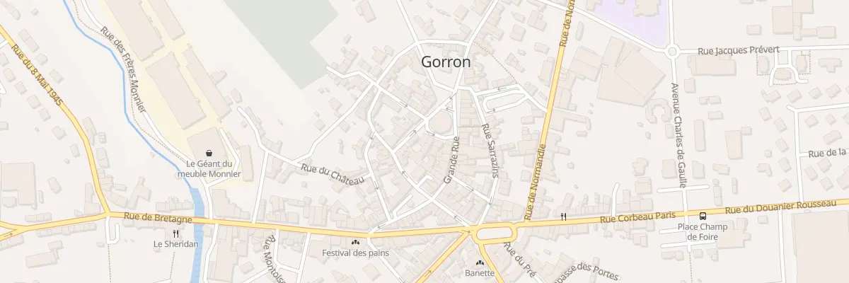 Plan du 10 Pl de la Mairie à Gorron