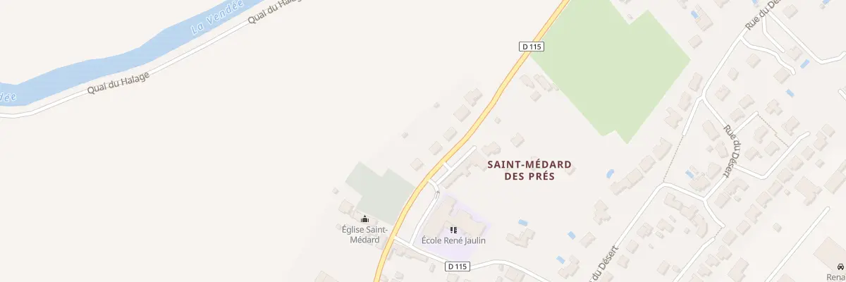 Plan du 96 Rue de la villa gallo-romaine à Fontenay-le-Comte
