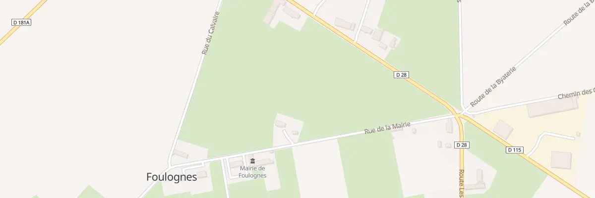Plan du 5094 Le Bourg à Foulognes