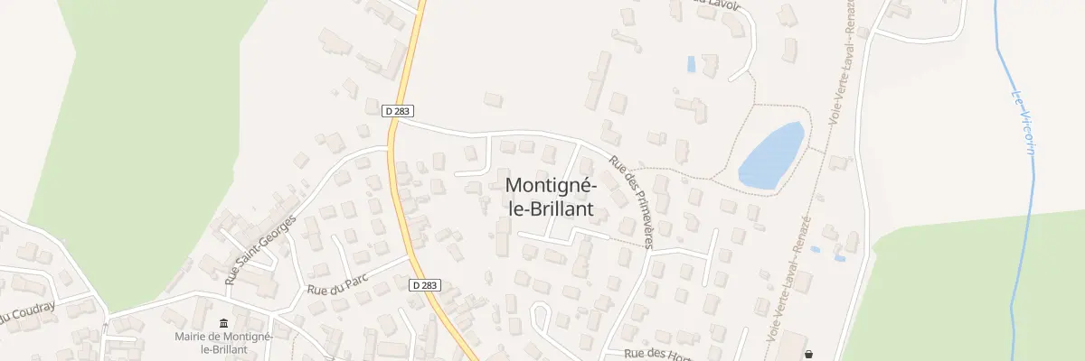 Plan du 4 Imp des Tilleuls à Montigné-le-Brillant