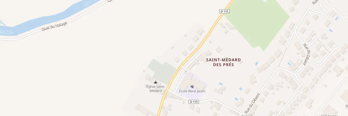 Plan du 98 Rue de la villa gallo-romaine à Fontenay-le-Comte