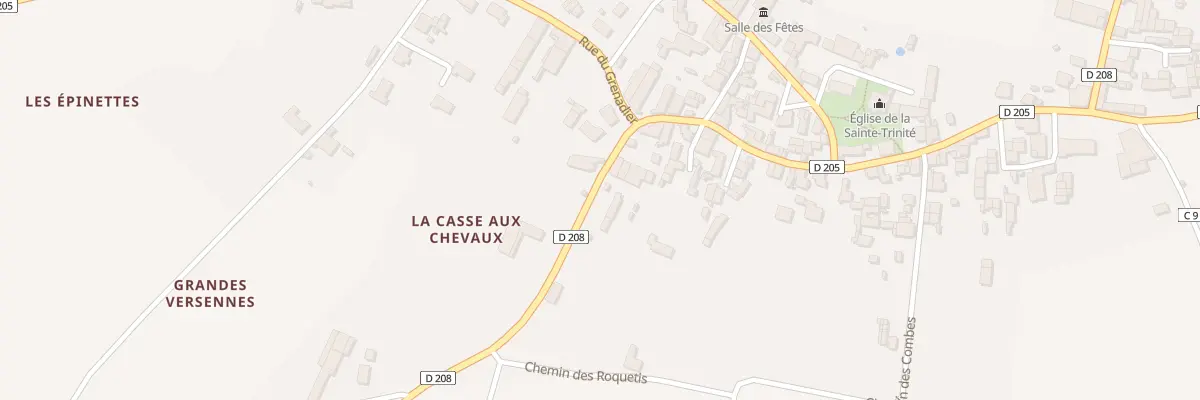 Plan du 3 Rue de la Casse aux Chevaux à Puyravault
