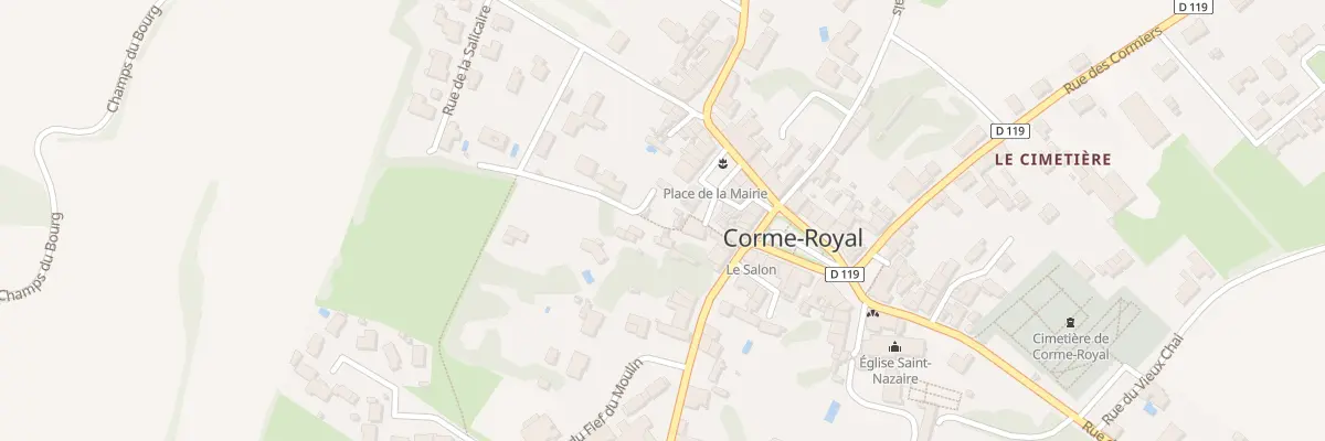 Plan du 5610 Imp des Genêts à Corme-Royal
