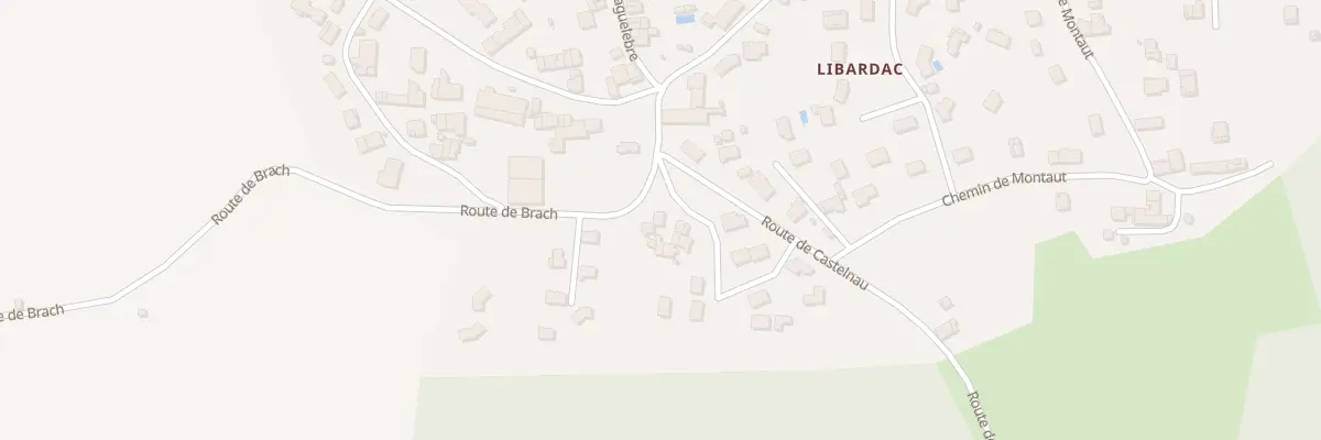 Plan du 4 Rte de BRACH à Listrac-Médoc