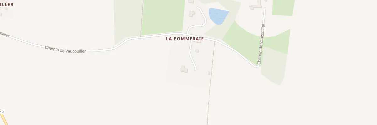 Plan du 66 Che de Vaucouiller à Peuton