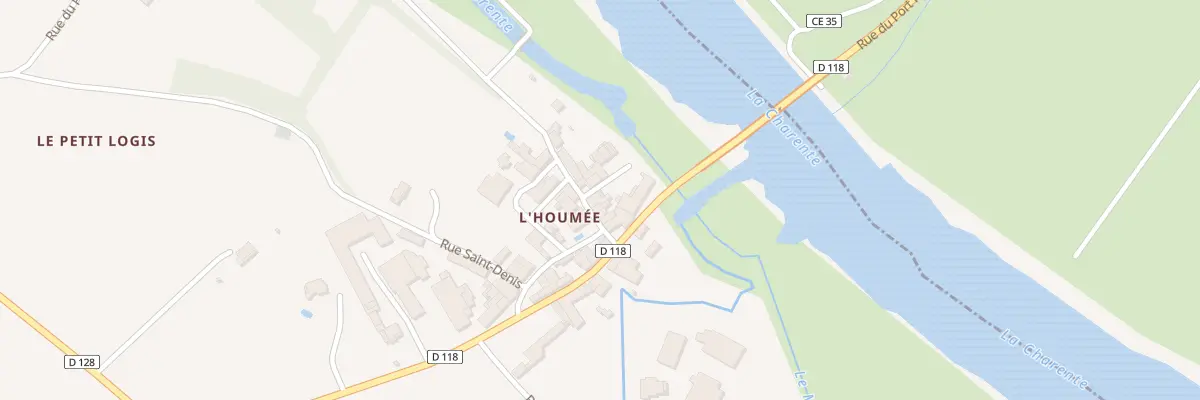 Plan du 8 Rue du Canal à La Vallée