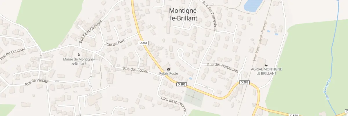 Plan du 7 Imp des Lilas à Montigné-le-Brillant