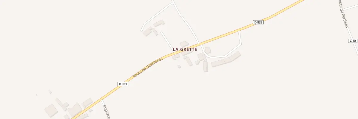 Plan du 5014 La Grette à Mantilly