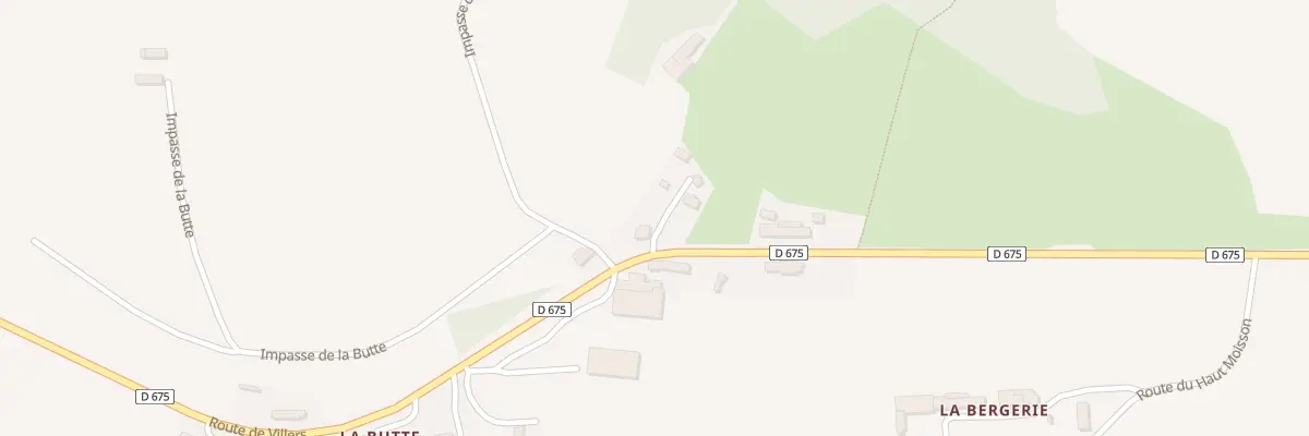 Plan du 19 Rte de Villers St Mart Besace à Souleuvre en Bocage