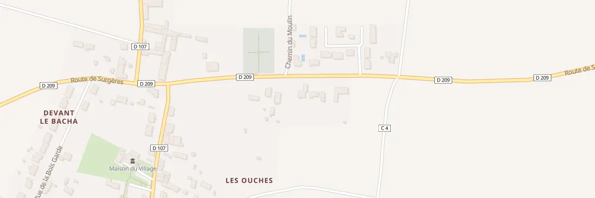 Plan du 23 Rte de Surgeres - Pere à Saint-Pierre-La-Noue