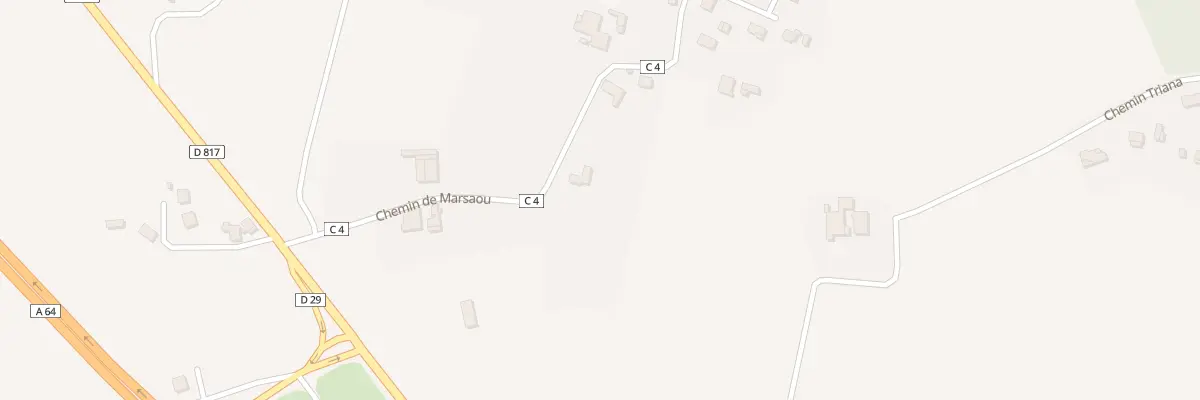 Plan du 9059 Qrt de Marssaou à Orthez