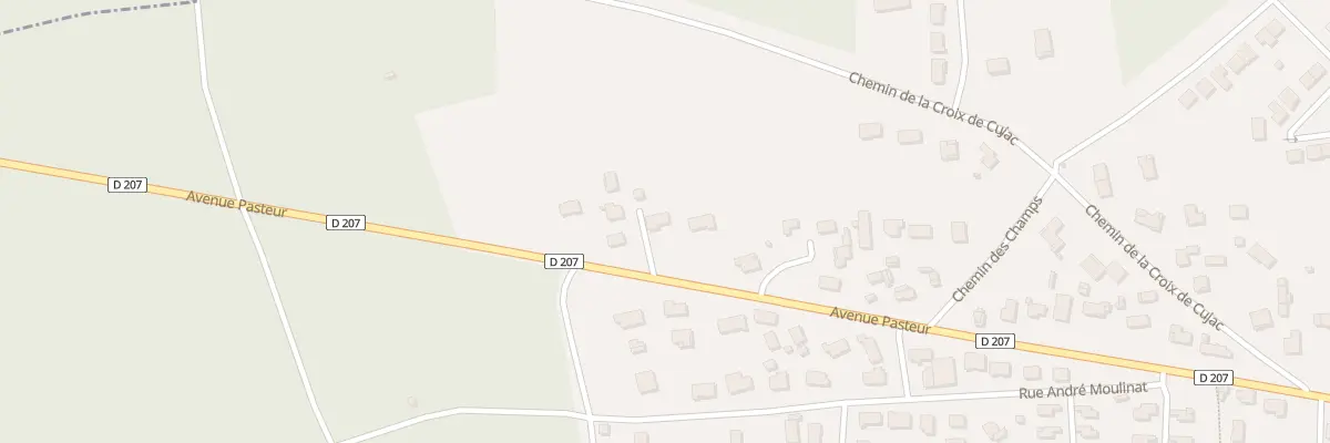 Plan du 2 Imp de la Lisière à Castelnau-de-Médoc