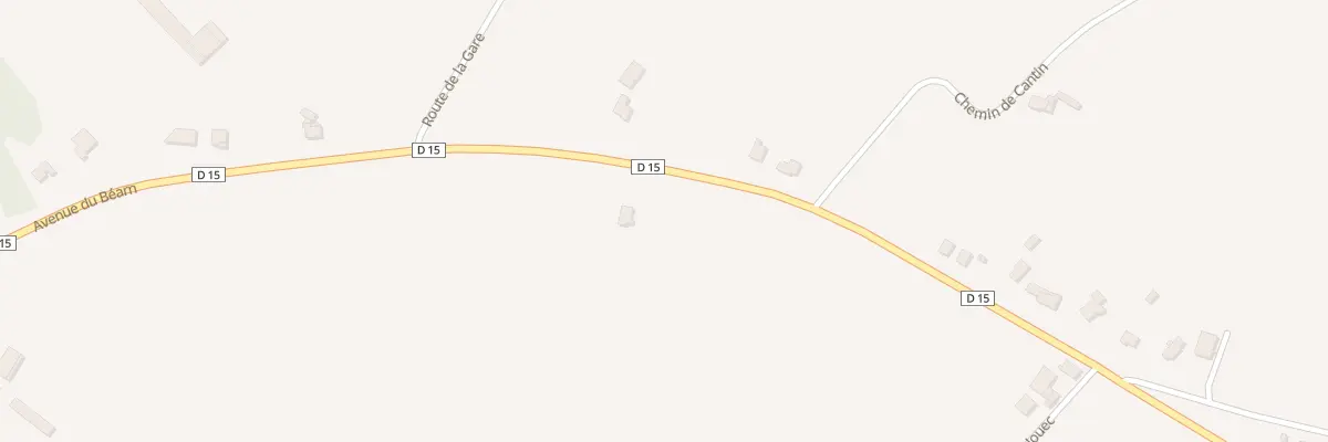 Plan du 1130 Rte du Béarn à Pomarez