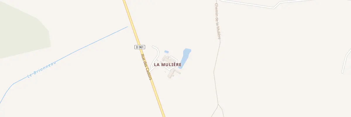 Plan du 5005 La Mulière à Erdre-en-Anjou