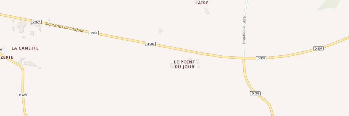 Plan du 5195 Le Point du Jour à Barenton