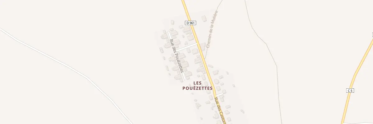 Plan du 8 Rue des Pouëzettes à Erdre-en-Anjou