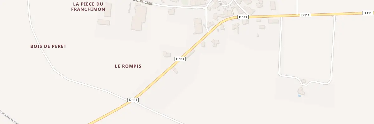 Plan du 11 Rte des Épinailles à Saint-Pierre-La-Noue