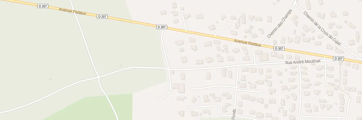 Plan du 21 Rue Andre Moulinat à Castelnau-de-Médoc