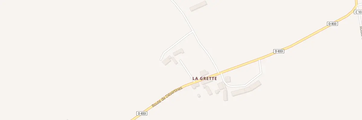 Plan du 330 La Grette-Nord à Mantilly