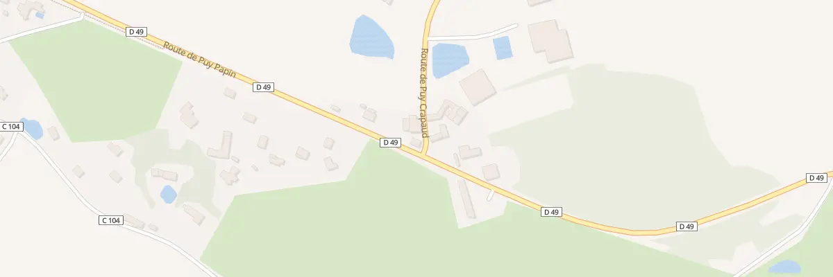 Plan du 131 Rte de Puy Papin à Pouzauges