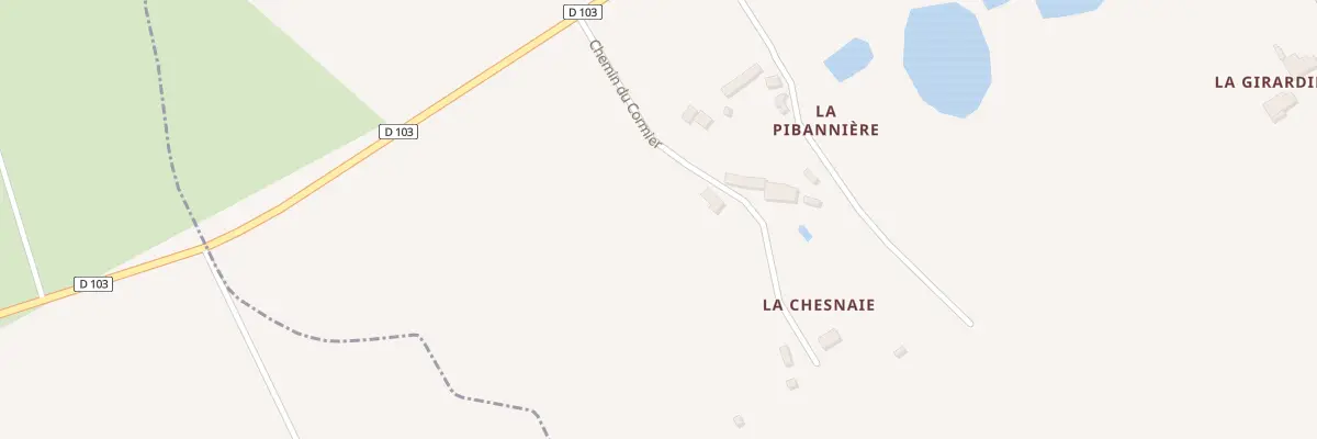 Plan du 150 Che du Cormier à Nuillé-sur-Vicoin