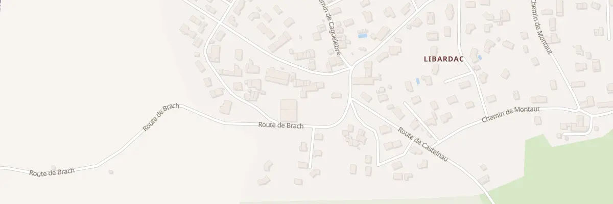 Plan du 4T Rte de Benon à Listrac-Médoc