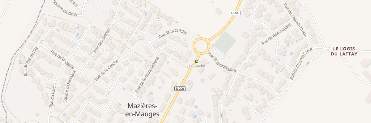 Plan du 15 All des Mésanges à Mazières-en-Mauges