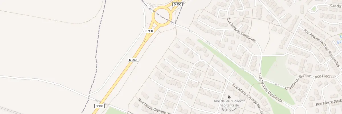 Plan du 50B Rue Marie-Olympe de Gouges à Laval
