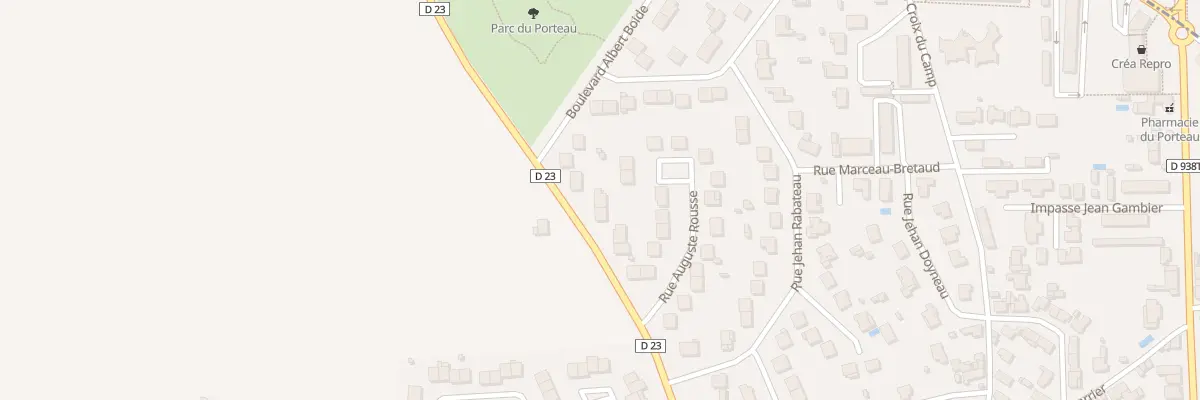 Plan du 30 Rue du Mal Leclerc à Fontenay-le-Comte
