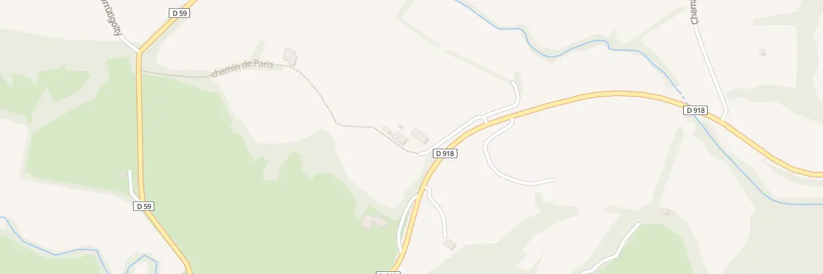 Plan du 5001 Paris à Montory