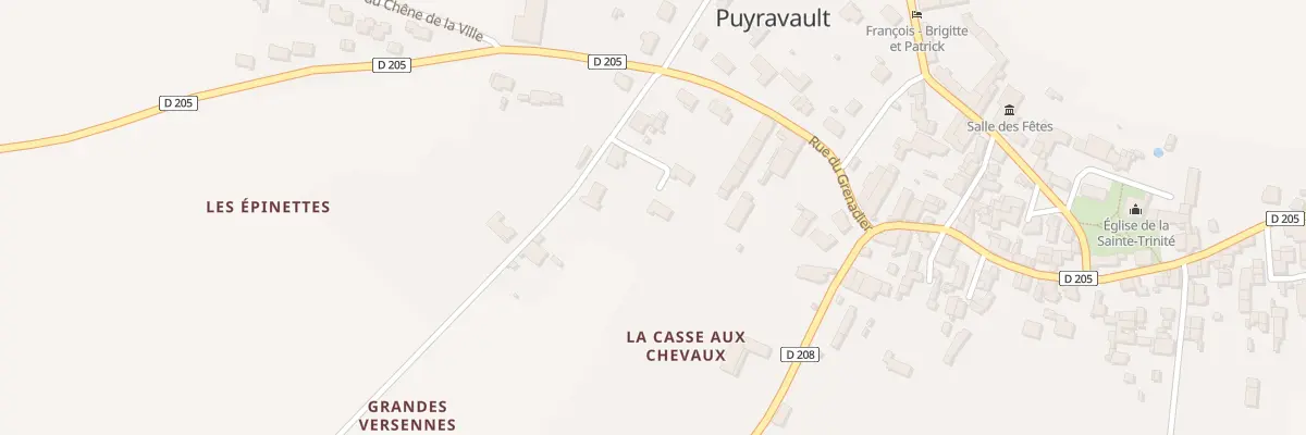 Plan du 5000 Che des Epinettes à Puyravault
