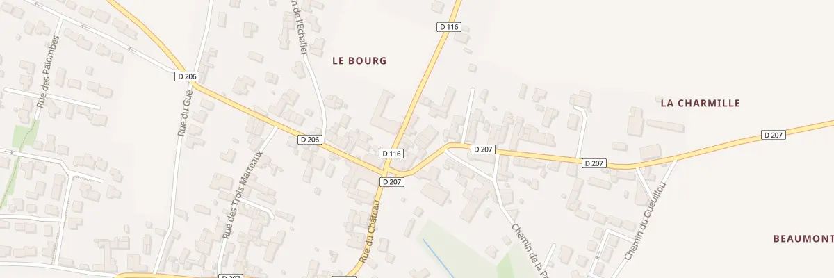 Plan du 7 Pl de l’Eglise à Benon