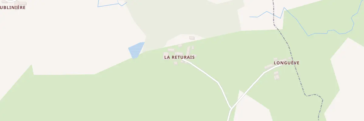 Plan du 2 La Returais à Colombiers-du-Plessis