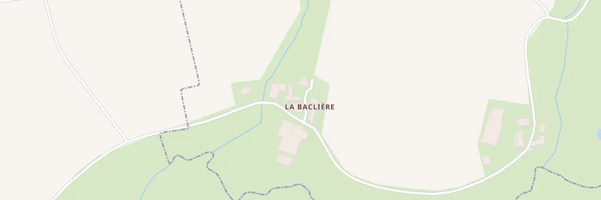 Plan du 5226 La Baclière à Cheffois