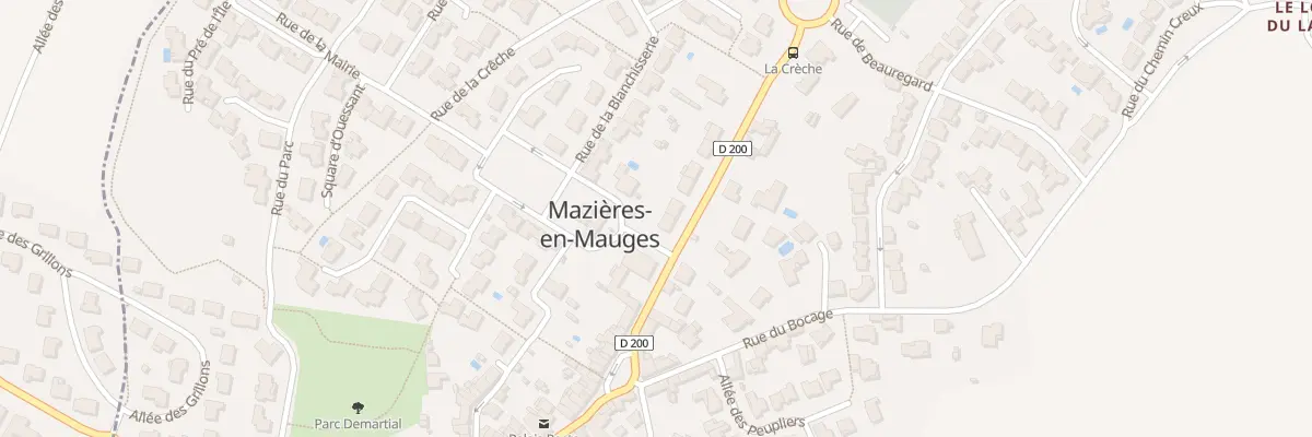 Plan du 49 Rue de la forêt à Mazières-en-Mauges