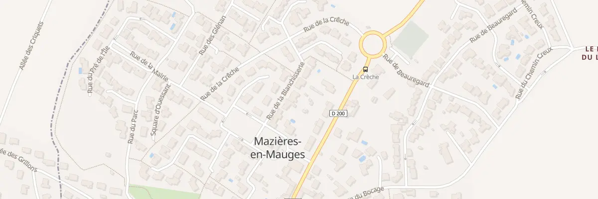 Plan du 7 Rue de la blanchisserie à Mazières-en-Mauges