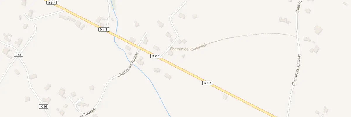 Plan du 9502 Rte Vieille de Castetarbe à Orthez