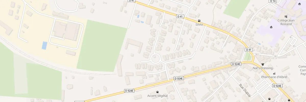 Plan du 230 Av du Général Leclerc à Tartas