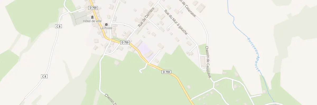 Plan du 5238 Au Village à Montory