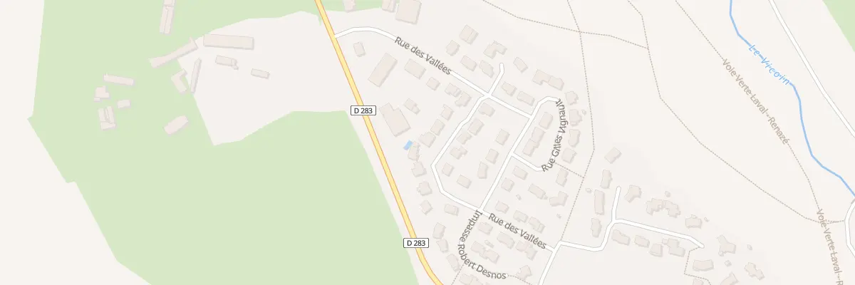 Plan du 11 Rue Henri Dès à Montigné-le-Brillant